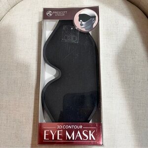 Scott Black 3D Contour Eye Mask